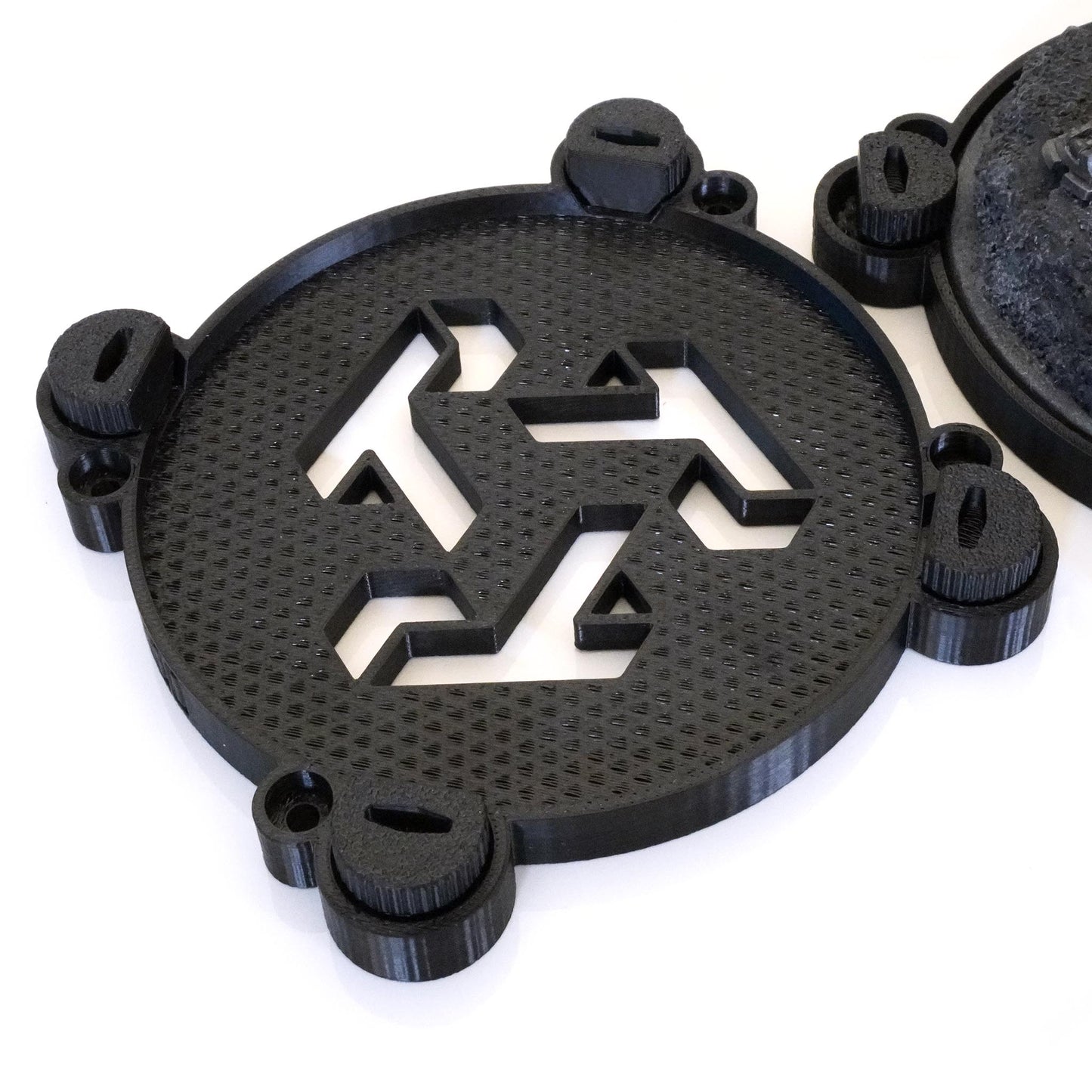 Monster Mechi Single 100mm Round Base Mount