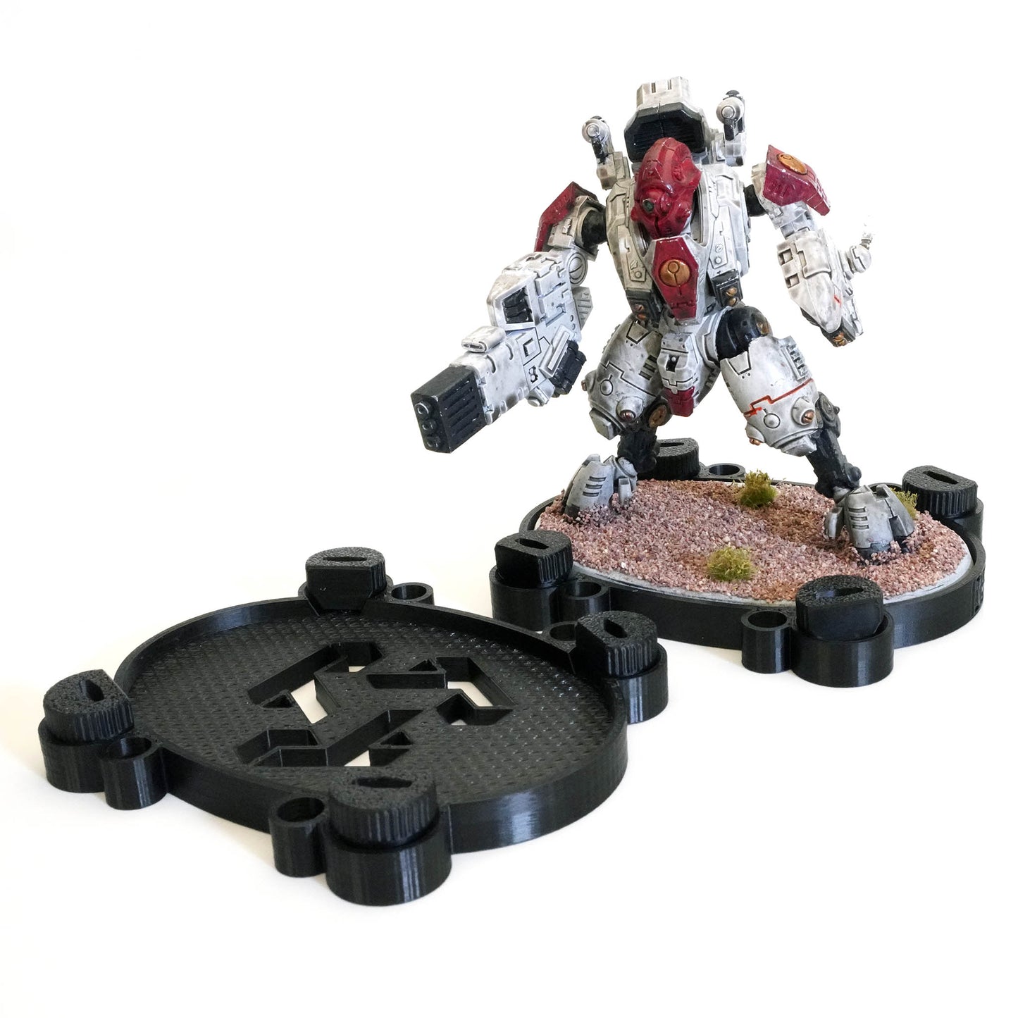 Monster Mechi Single 105mm Oval Base Mount