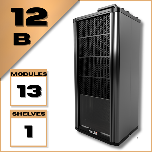 Slider Case 12B with Modules