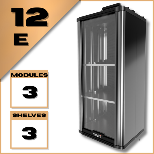 Slider Case 12E with Modules