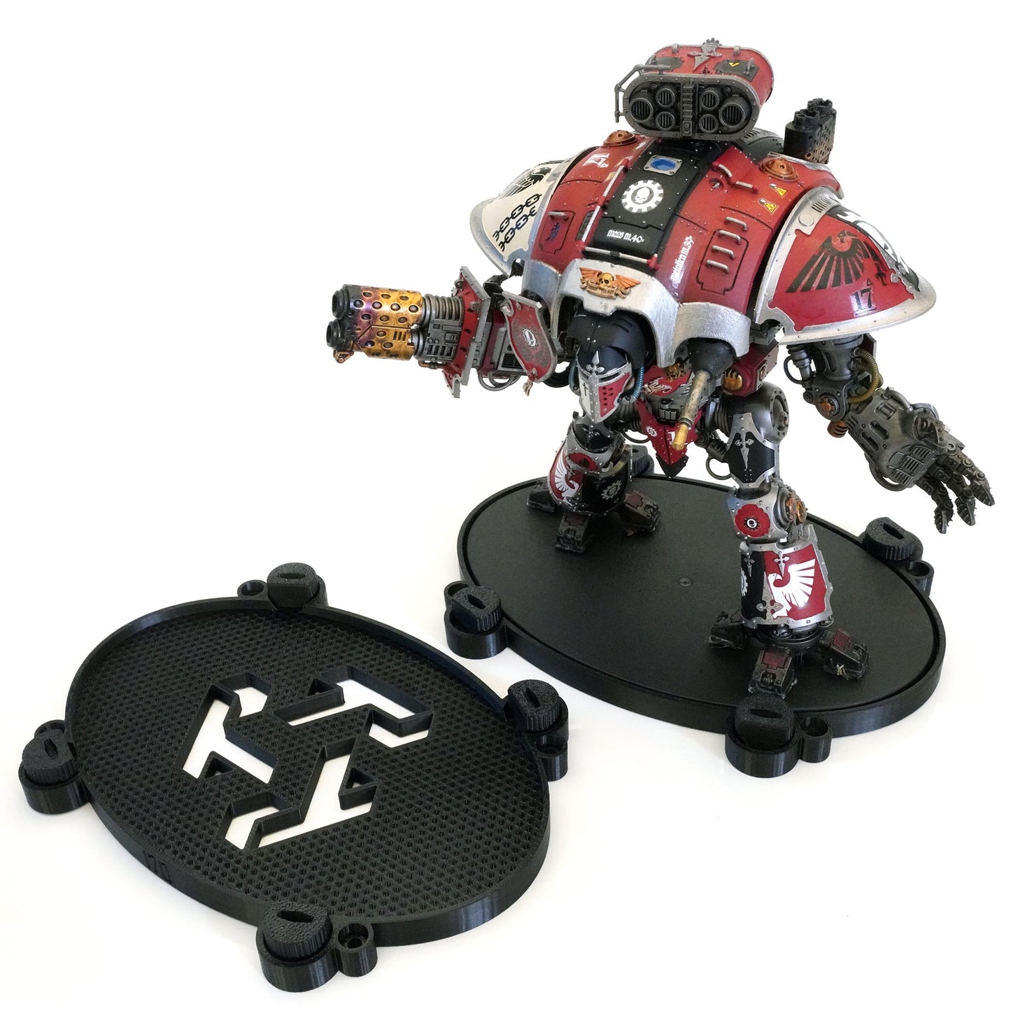 Monster Mechi Single 170mm Oval Base Mount