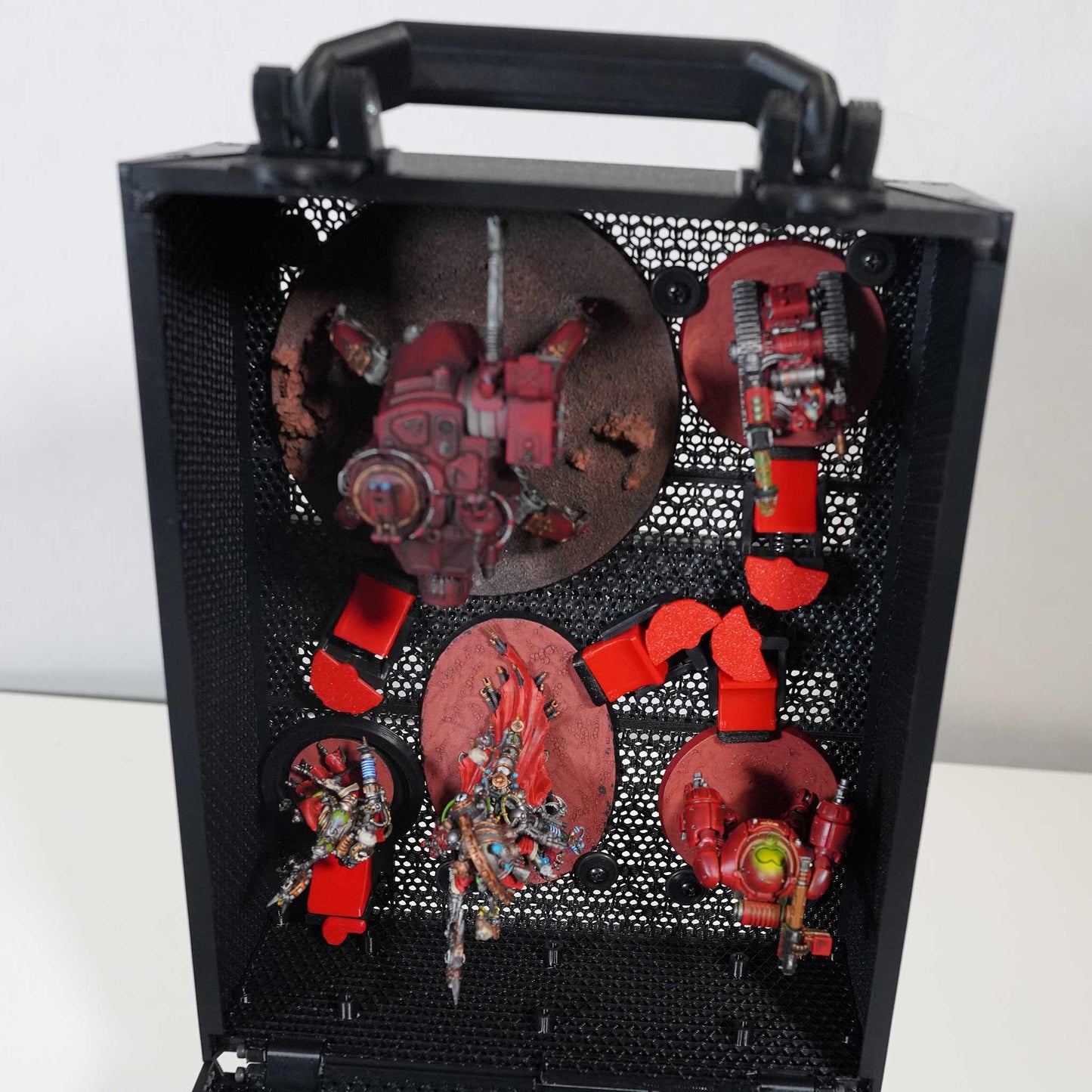 MechiCase Mesh Panel with 3 Open Mechi Clips + 6 Anchors