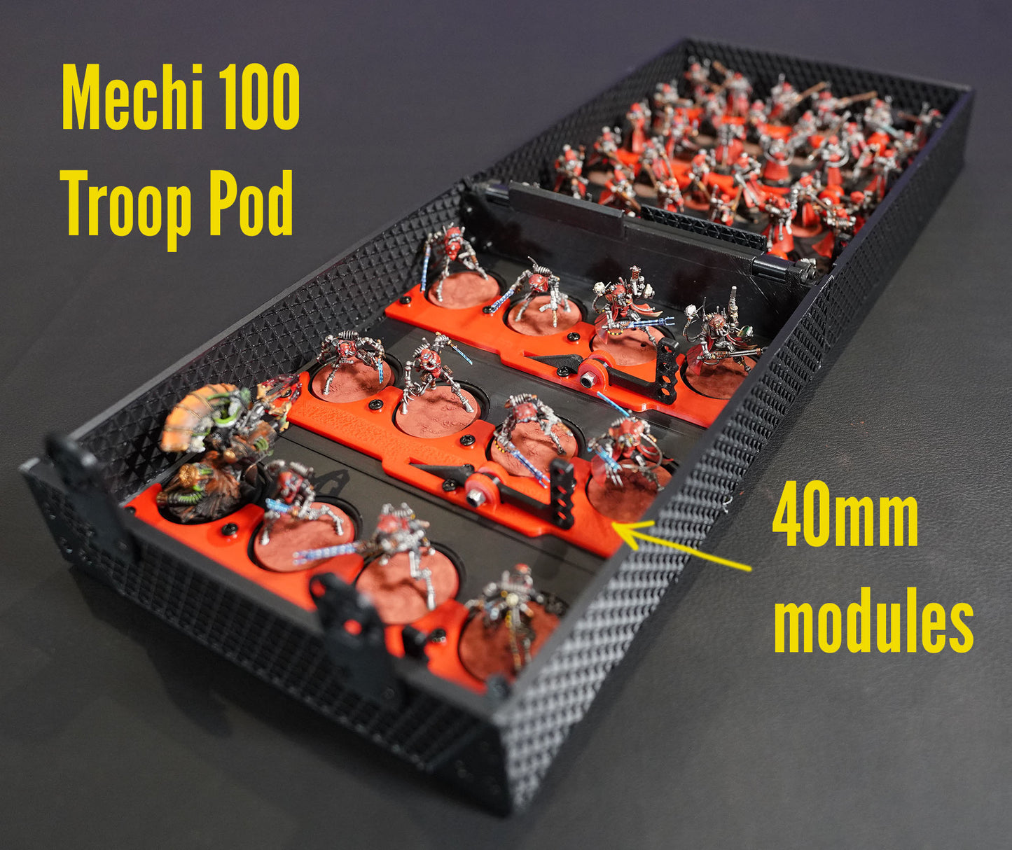 Mechi Pod to fit Citadel Skirmish, Battle and Crusade Cases