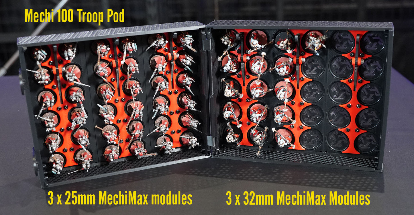 Mechi Pod to fit Citadel Skirmish, Battle and Crusade Cases