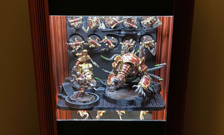 3 Module Clear Acrylic Display Window