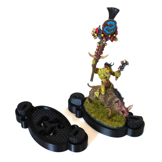 Monster Mechi Single 60 x 35mm Oval Base Mount