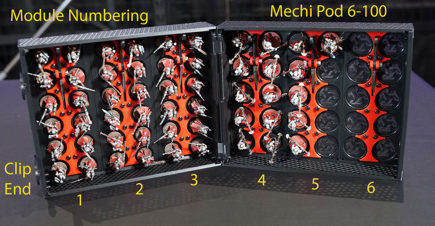 Mechi Pod to fit Citadel Skirmish, Battle and Crusade Cases