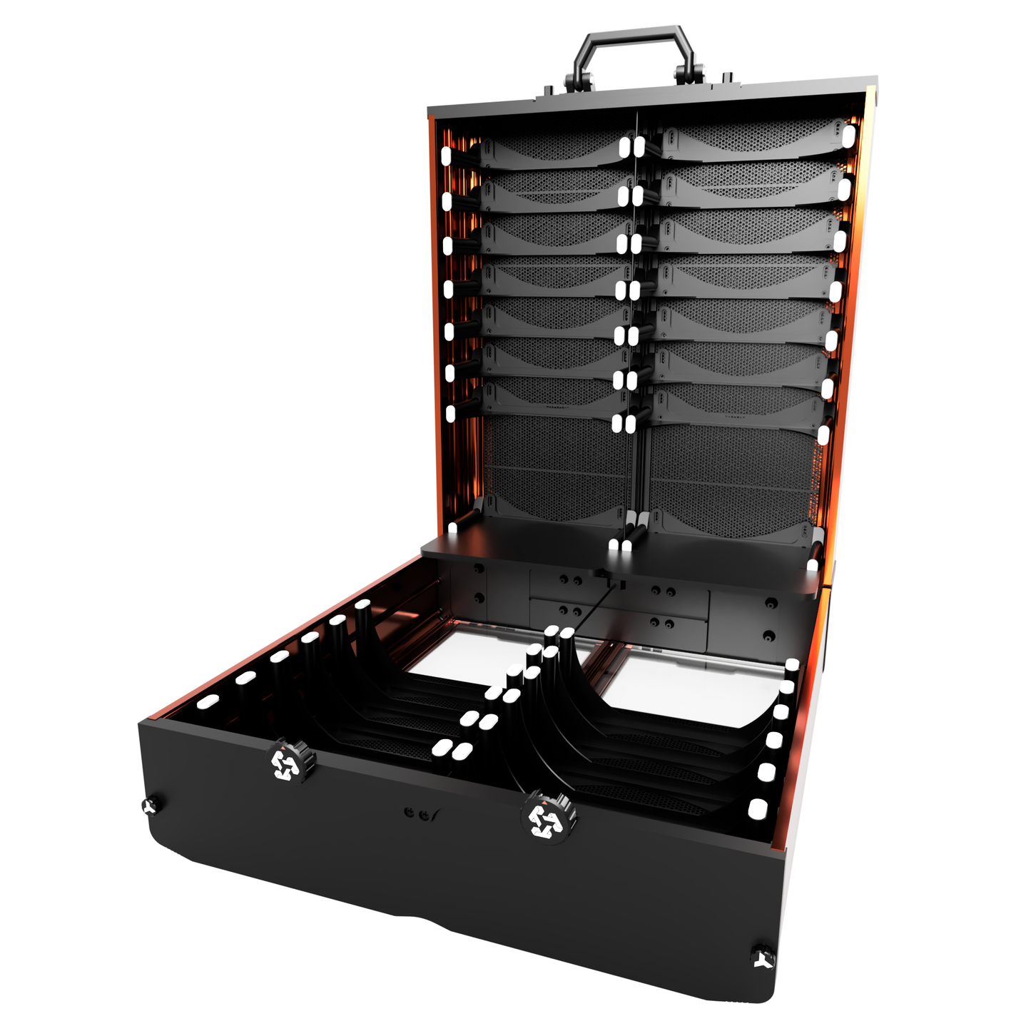 Slider Case 24B with Modules